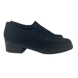 Reiker Antistress Women’s Black Synthetic Chunky Heel Slip-on Shoes - 9.5